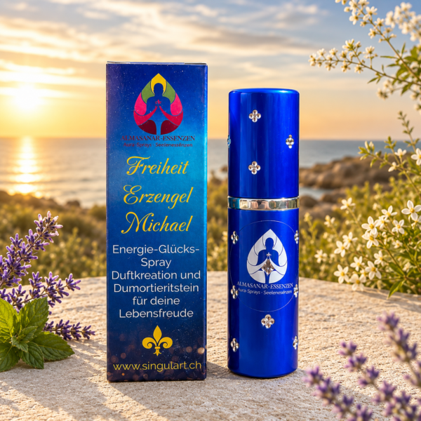 Almasanar-Essenz Energie Glücks-Spray Freiheit Erzengel Michael