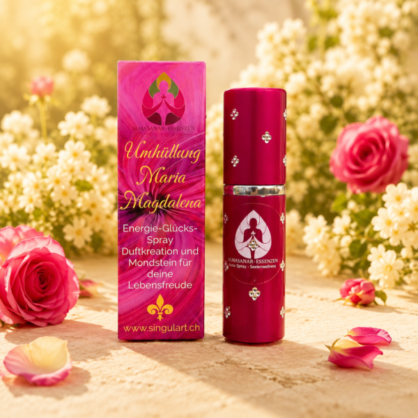 Almasanar-Essenz Energie Glücks-Spray Umhüllung Maria Magdalena